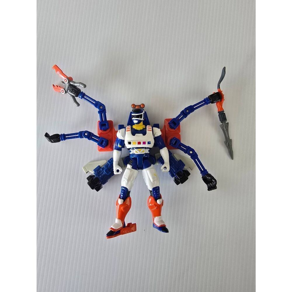 Power Rangers in Space Blue Battlized Power Ranger *Incomplete*